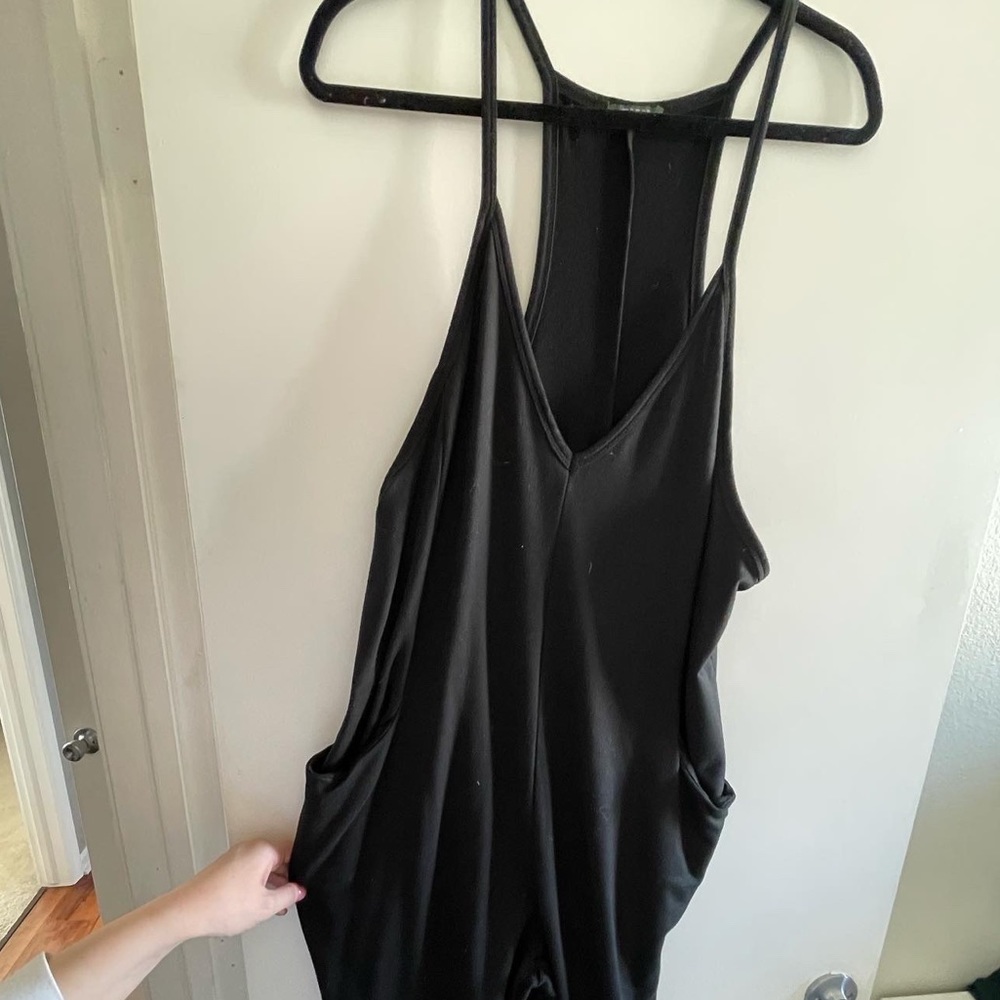 Black Casual Jumpsuit